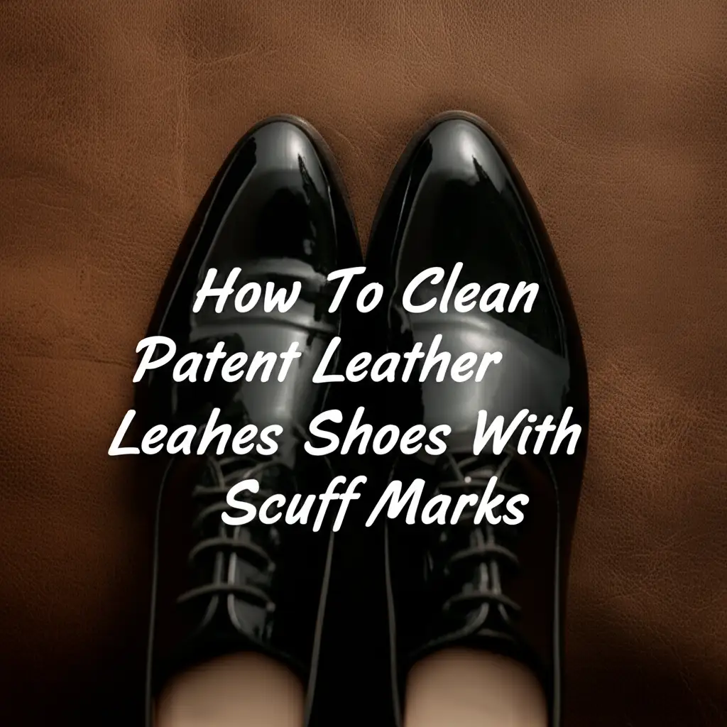 How To Clean Patent Leather Shoes With Scuff Marks