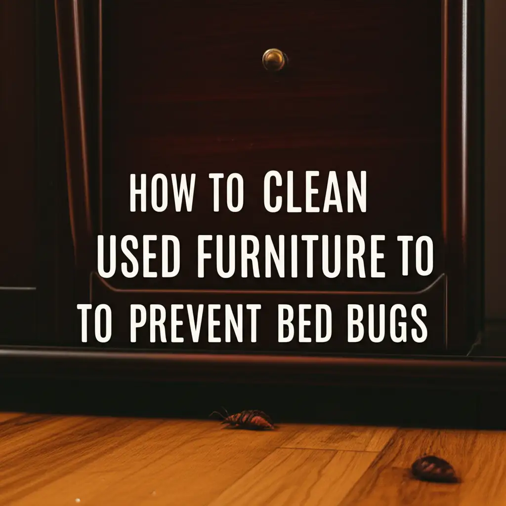 How To Clean Used Furniture To Prevent Bed Bugs