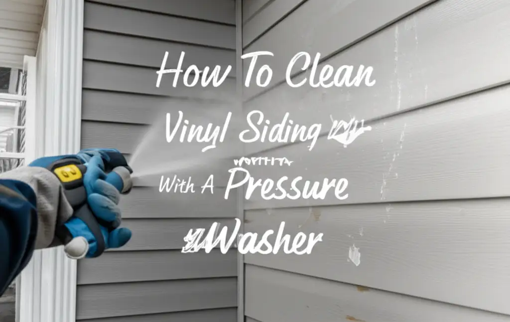 How To Clean Vinyl Siding With A Pressure Washer