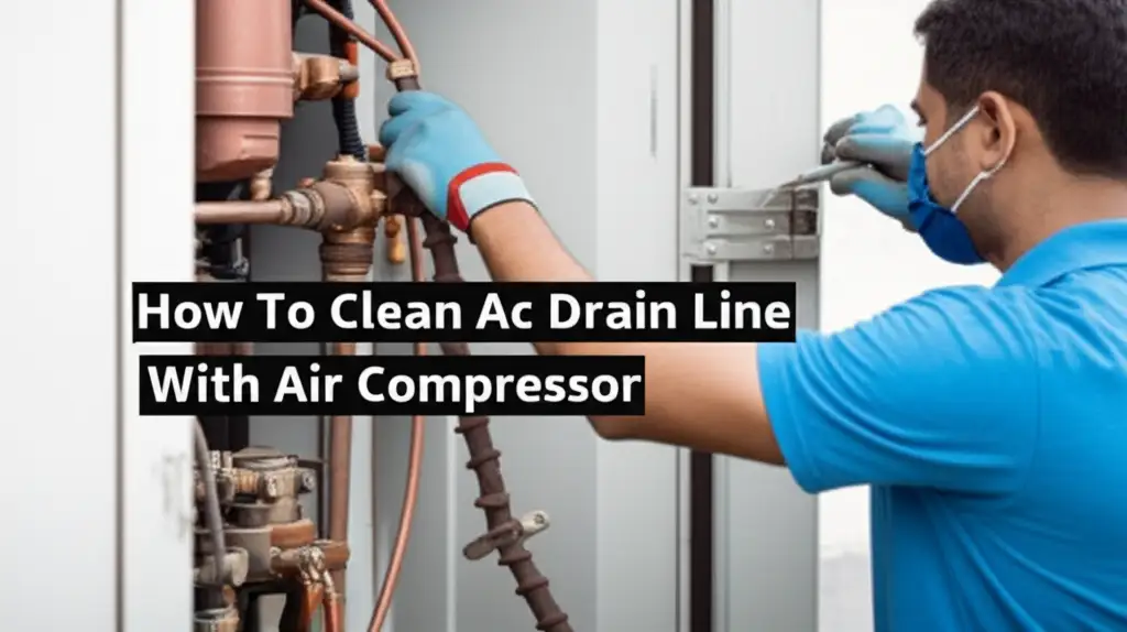 How To Clean Ac Drain Line With Air Compressor