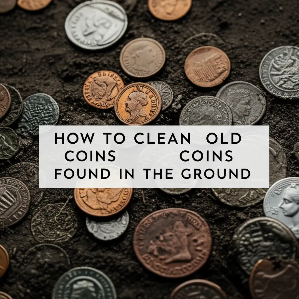 How To Clean Old Coins Found In The Ground