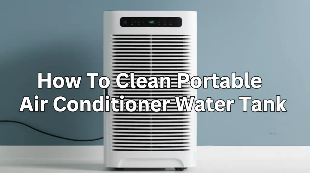 How To Clean Portable Air Conditioner Water Tank