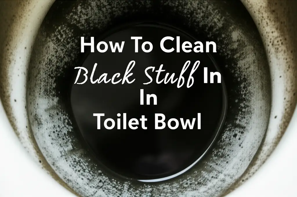 How To Clean Black Stuff In Toilet Bowl