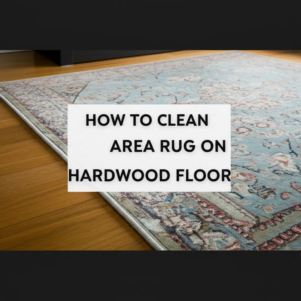 How To Clean Area Rug On Hardwood Floor