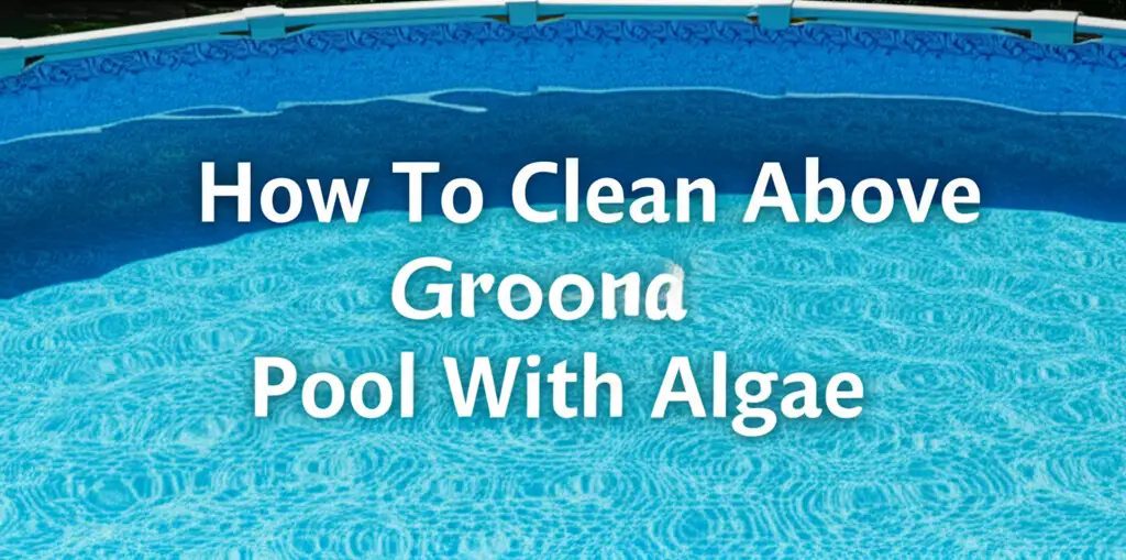 How To Clean Above Ground Pool With Algae
