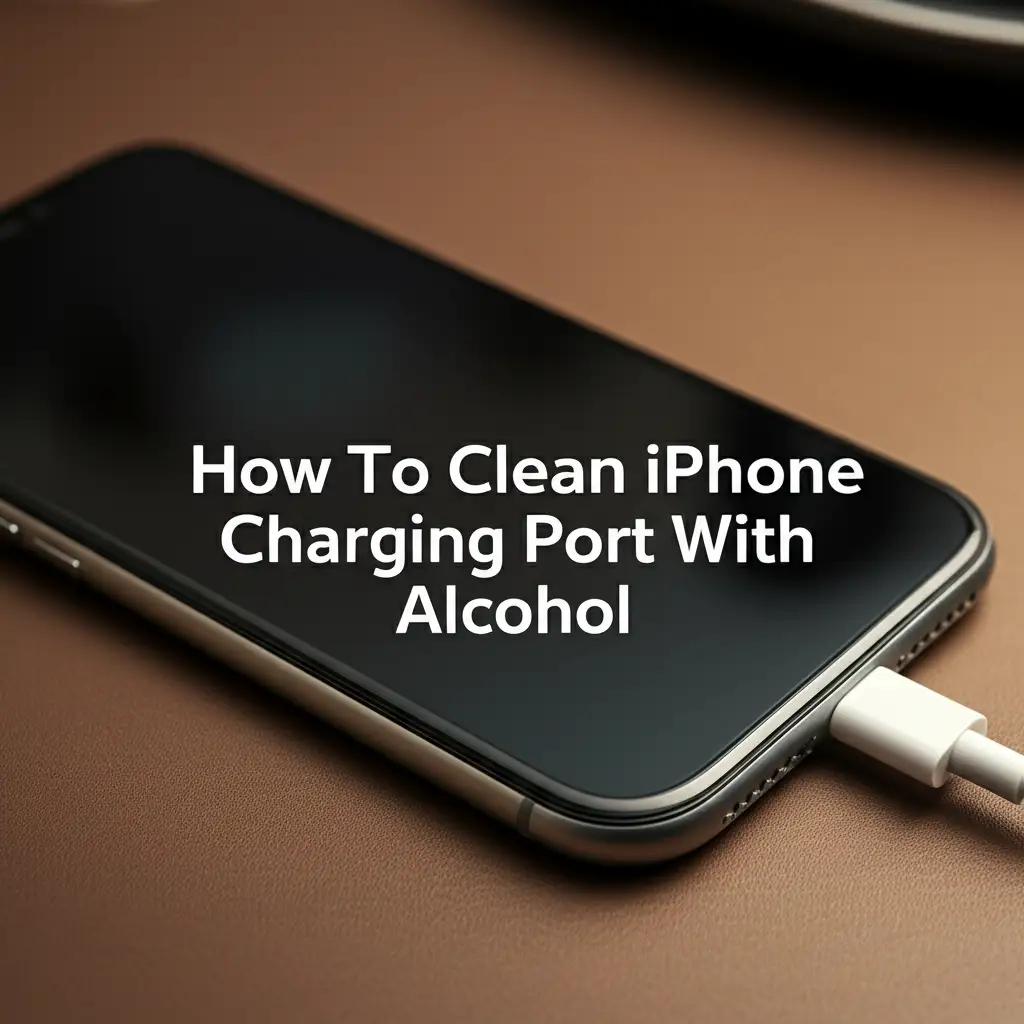 How To Clean Your iPhone Charging Port Safely With Alcohol