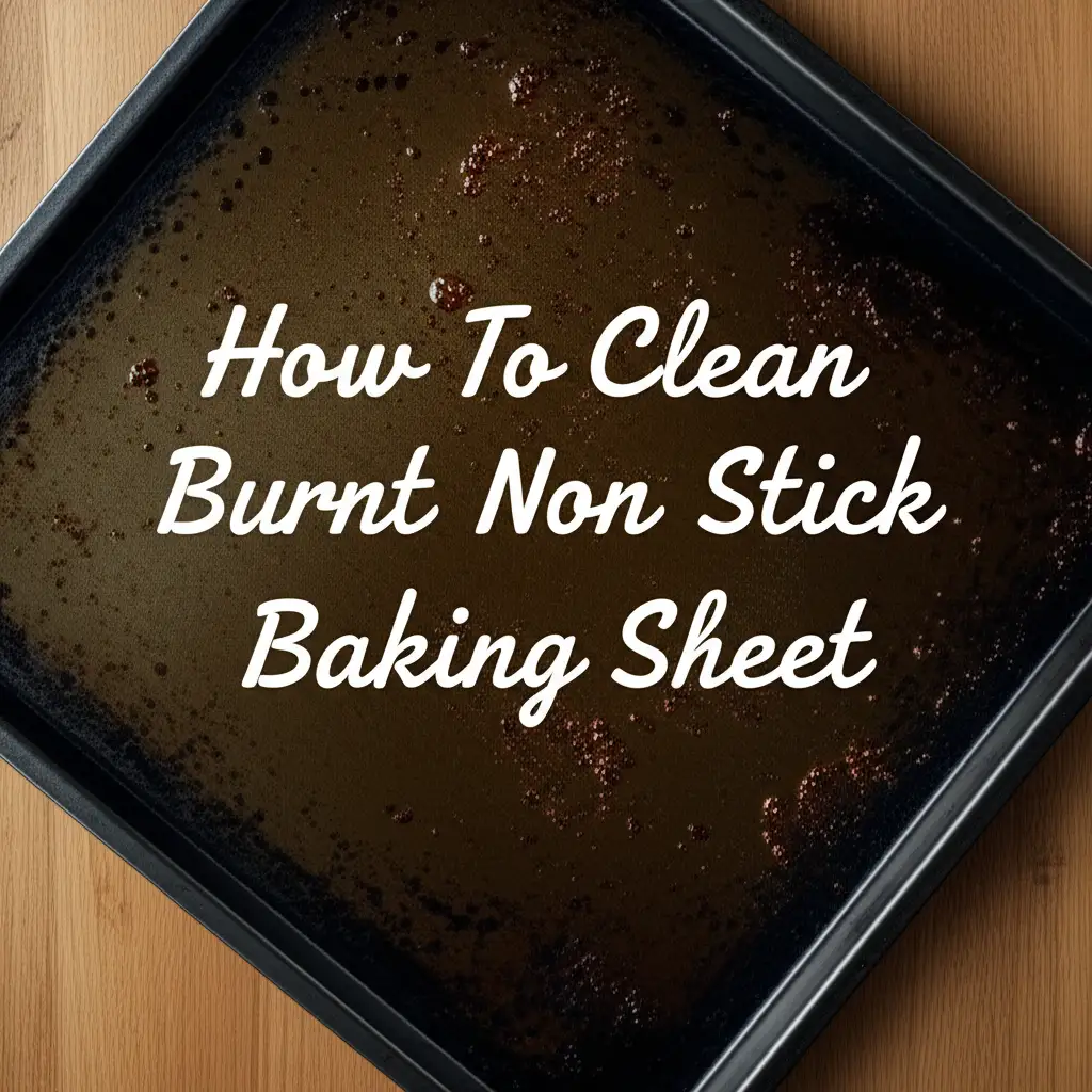 How To Clean Burnt Non Stick Baking Sheet