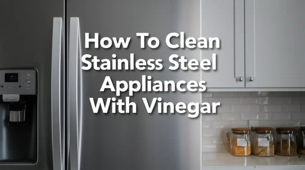 Discover how to effectively clean stainless steel appliances with vinegar. Achieve a sparkling, streak-free shine using this natural, cost-effective cleaning solution.