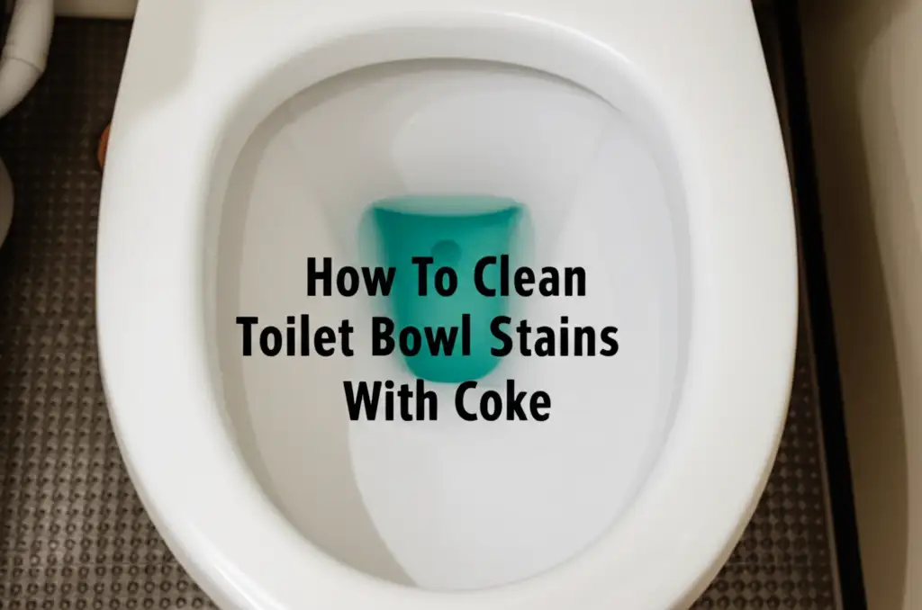 Discover how to effectively clean stubborn toilet bowl stains with Coke. Learn a simple, surprising method using this common beverage for a sparkling clean.