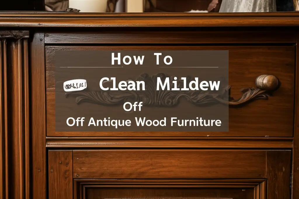 How To Clean Mildew Off Antique Wood Furniture
