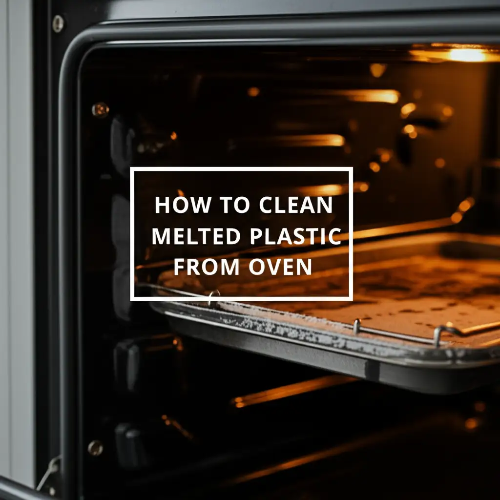How To Clean Melted Plastic From Oven