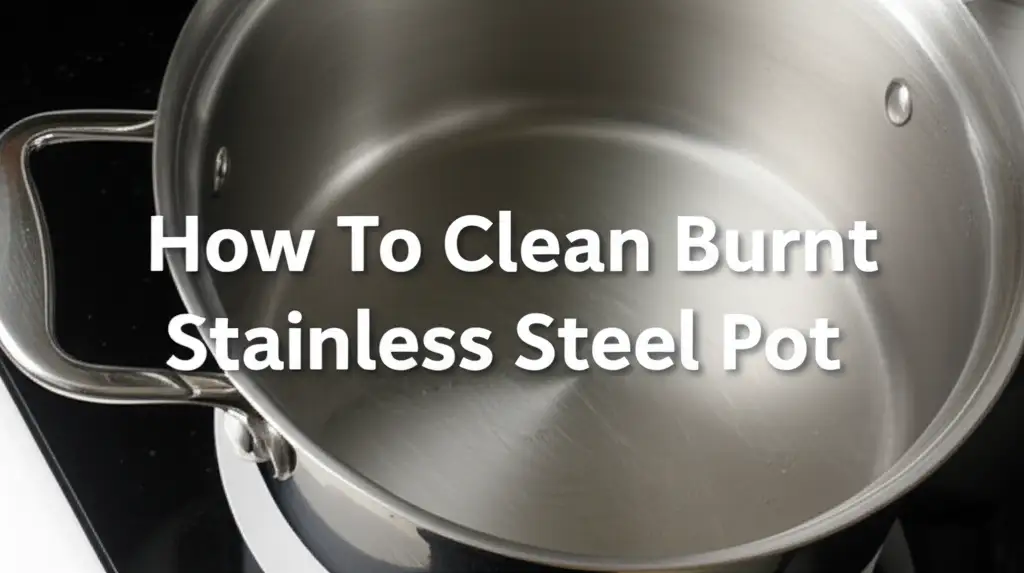 How To Clean Burnt Stainless Steel Pot