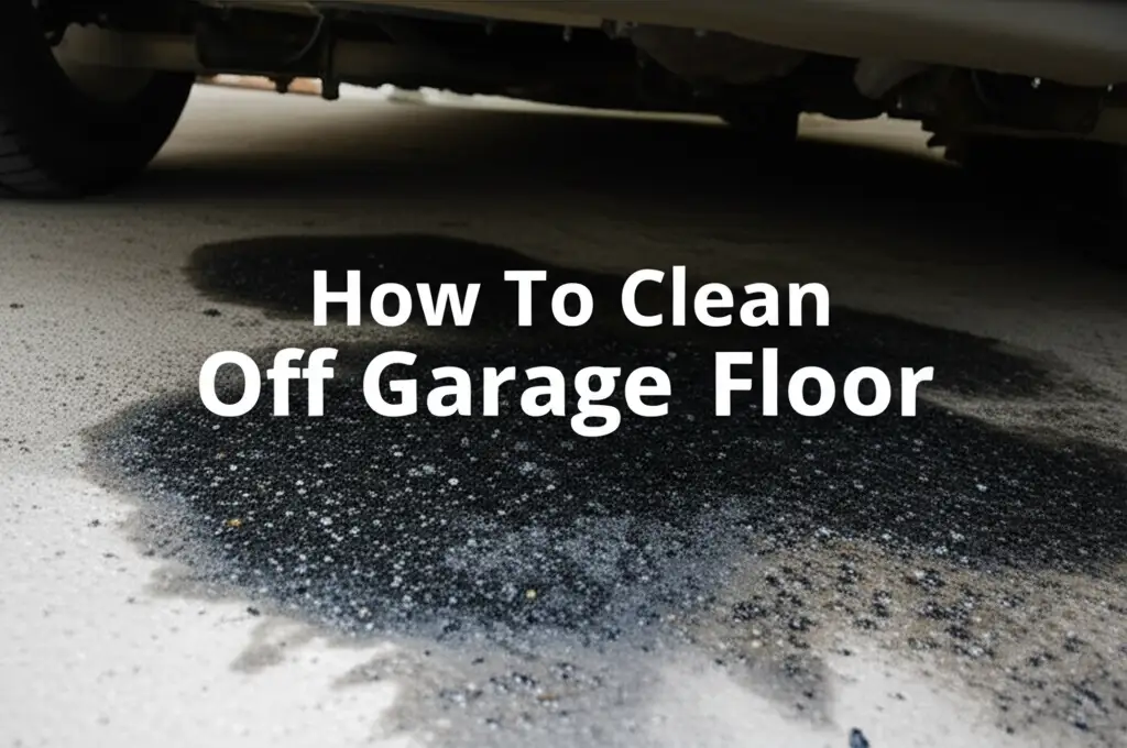 How To Clean Oil Off Garage Floor