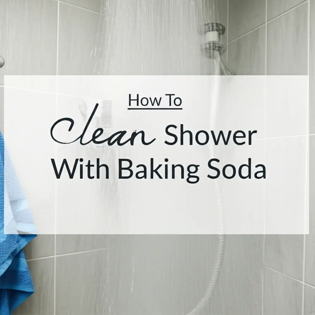 How To Clean Shower With Baking Soda