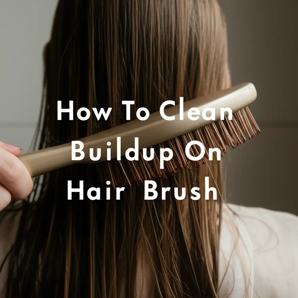 How To Clean Buildup On Hair Brush