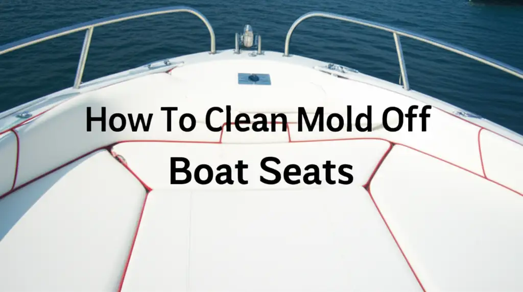 How To Clean Mold Off Boat Seats
