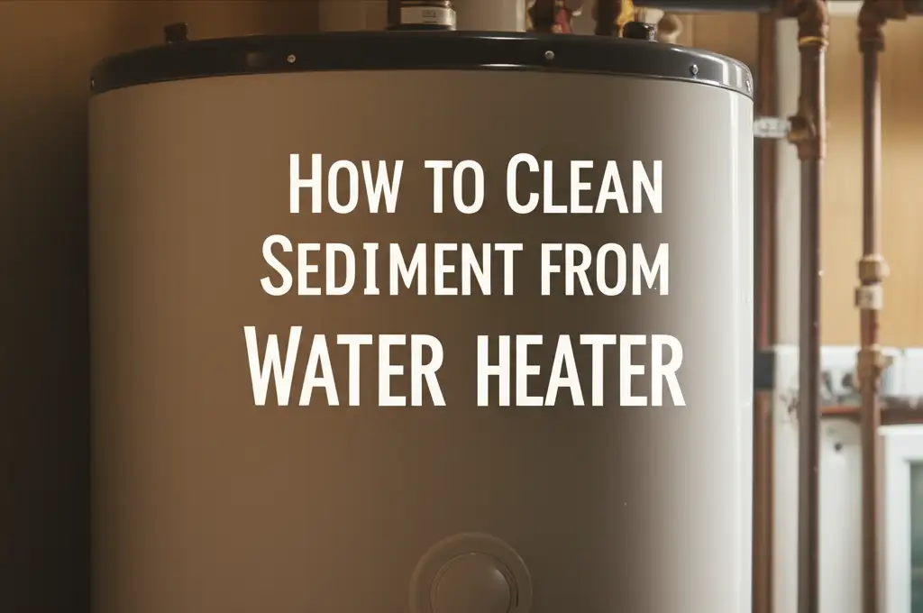 How To Clean Sediment From Water Heater