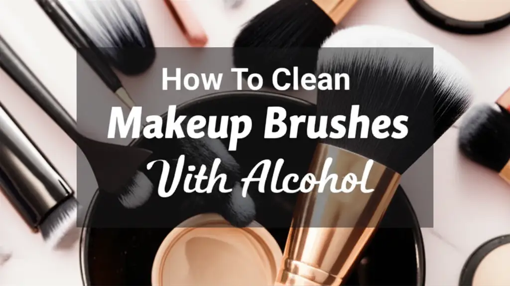 Learn how to clean makeup brushes with alcohol effectively. Sanitize your beauty tools easily for healthier skin and better makeup application.