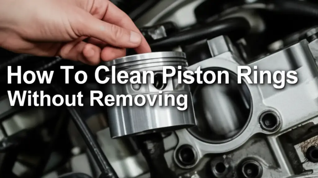 How To Clean Piston Rings Without Removing