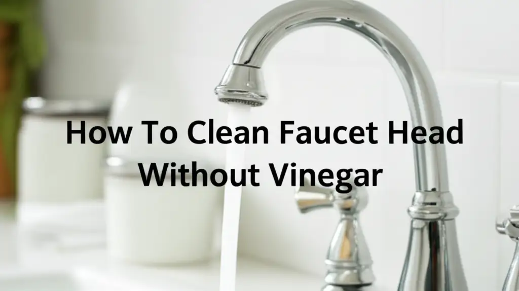 How To Clean Faucet Head Without Vinegar