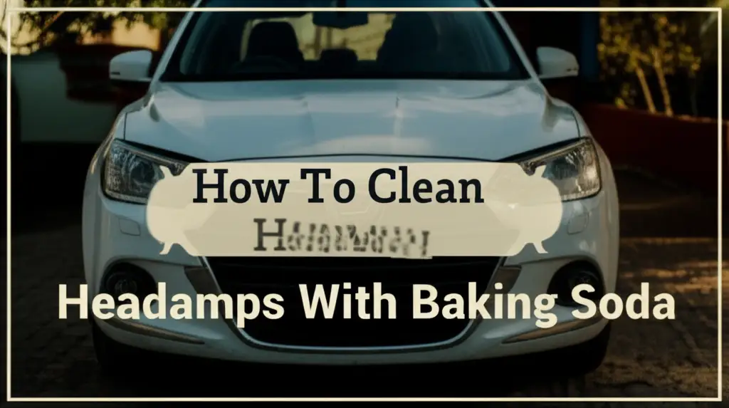 How To Clean Headlamps With Baking Soda