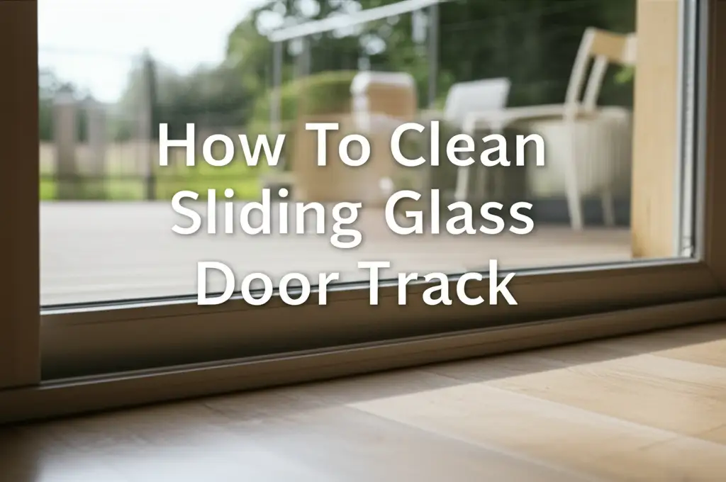 A dirty sliding glass door track stops smooth movement. Learn how to clean your sliding glass door track thoroughly with simple tools and methods. Restore easy gliding today.