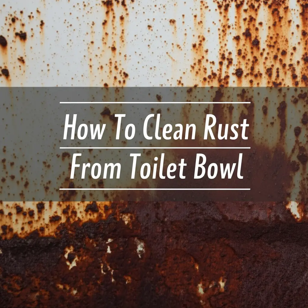 How To Clean Rust From Toilet Bowl
