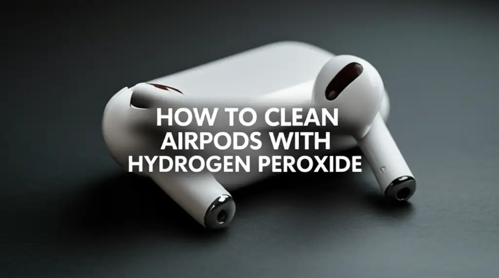 How To Clean Airpods With Hydrogen Peroxide