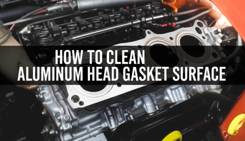 How To Clean Aluminum Head Gasket Surface
