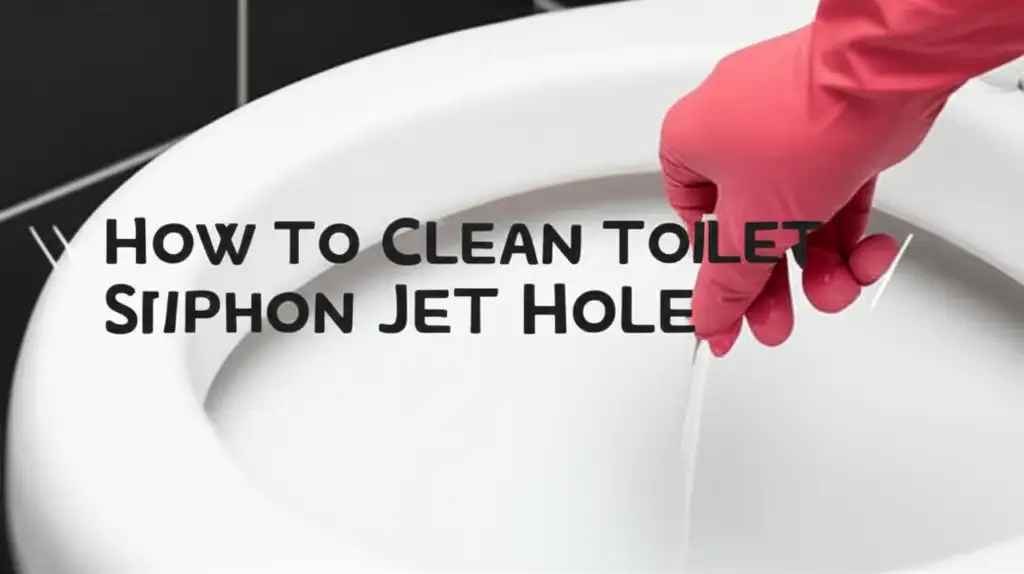 How To Clean Toilet Siphon Jet Hole