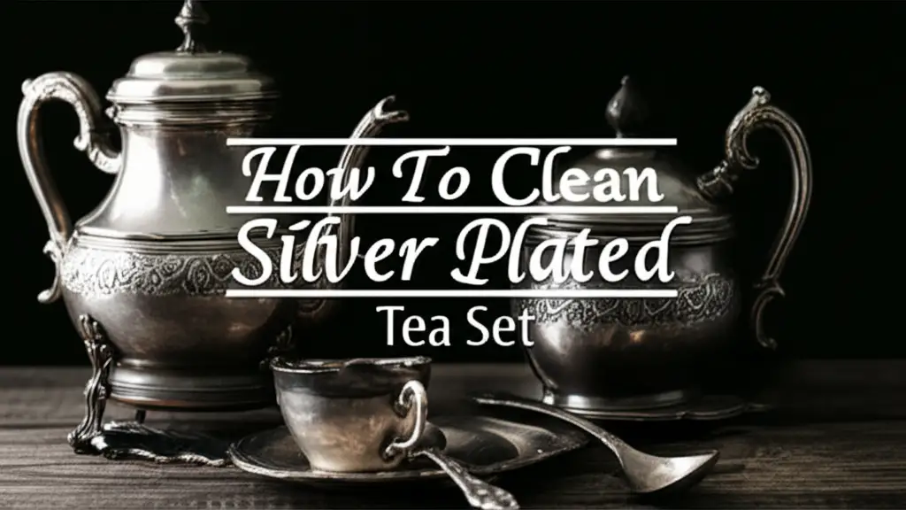 How To Clean Silver Plated Tea Set