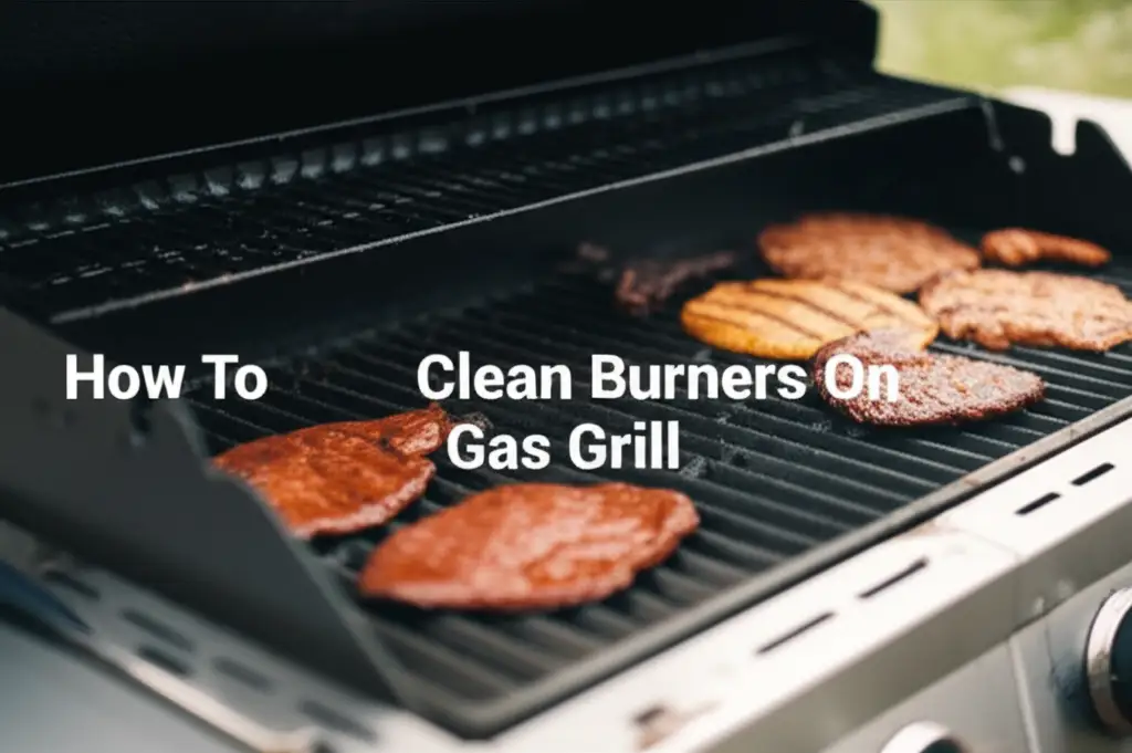 How To Clean Burners On Gas Grill
