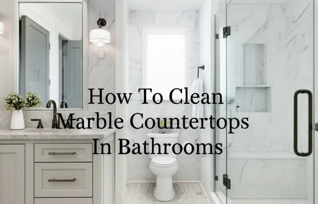 Discover how to effectively clean marble countertops in bathrooms. This guide covers daily care, stain removal, sealing, and protecting your beautiful marble surfaces.