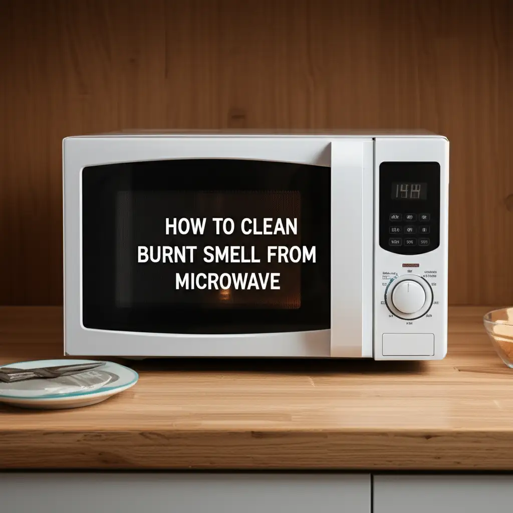How To Clean Burnt Smell From Microwave