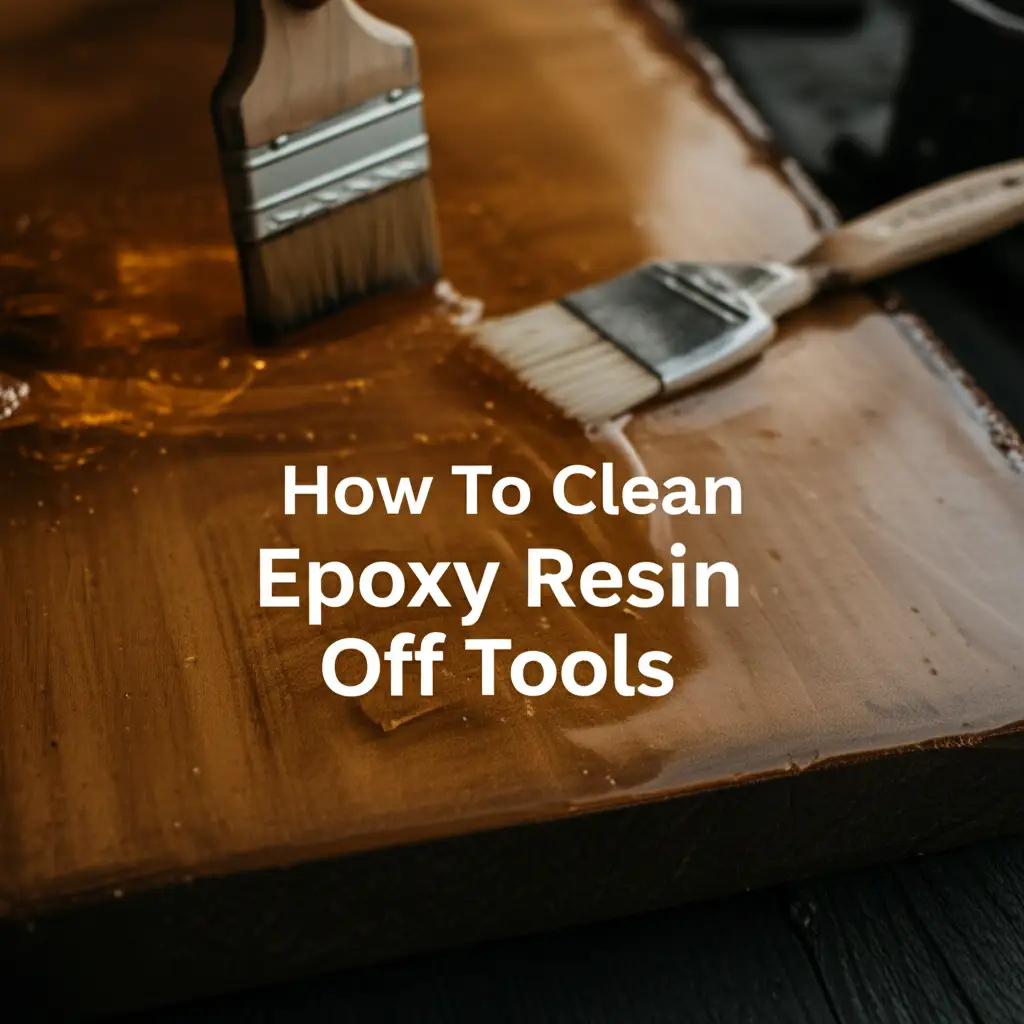 How To Clean Epoxy Resin Off Tools