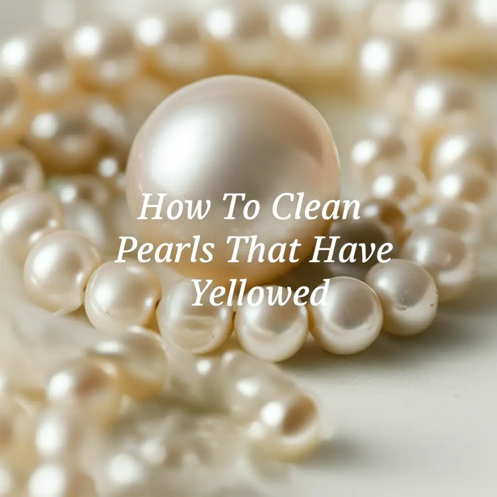 How To Clean Pearls That Have Yellowed