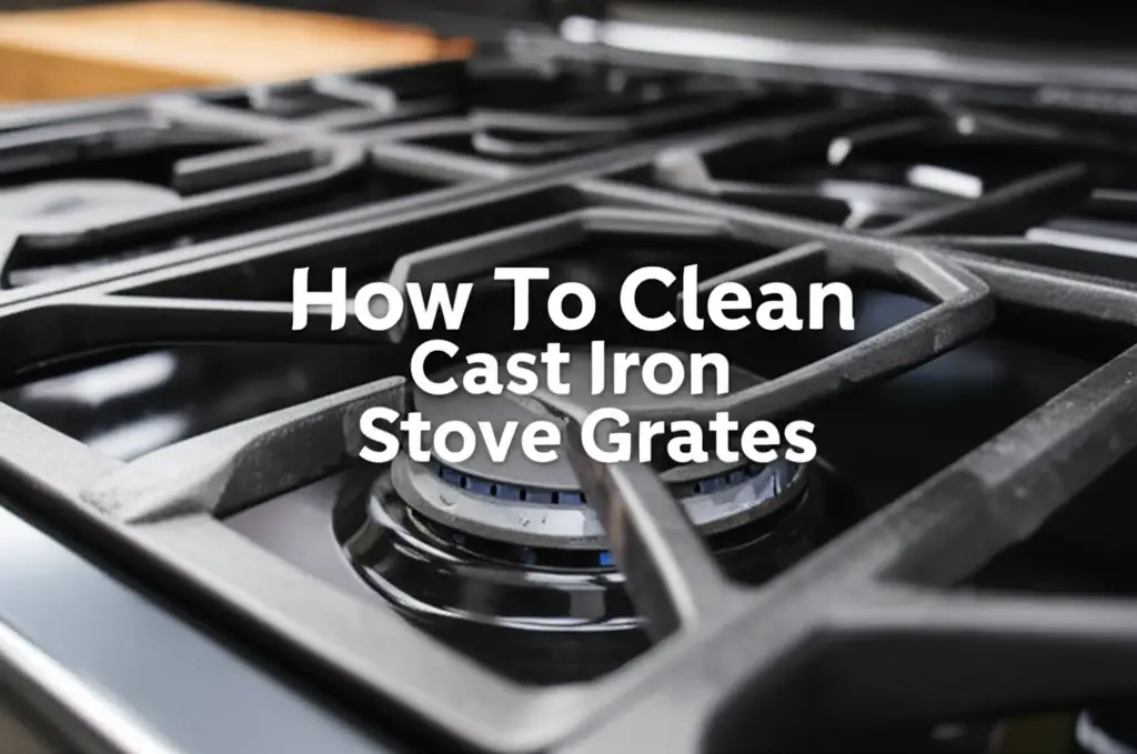 How To Clean Cast Iron Stove Grates