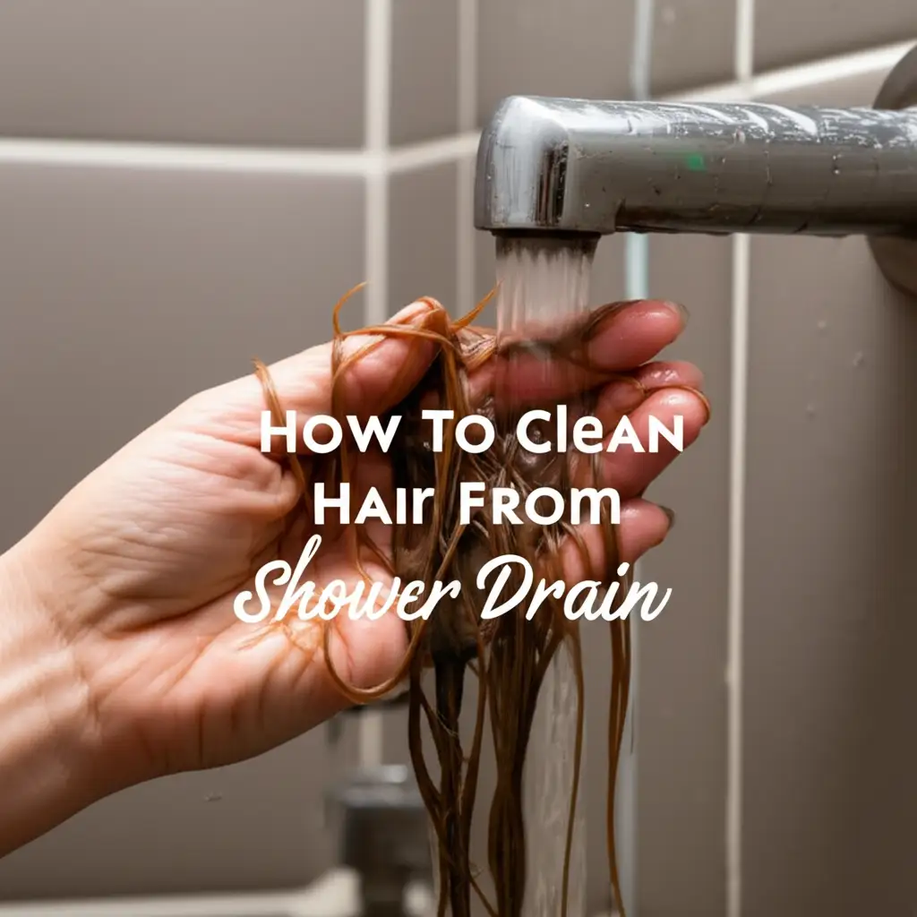 How To Clean Hair From Shower Drain