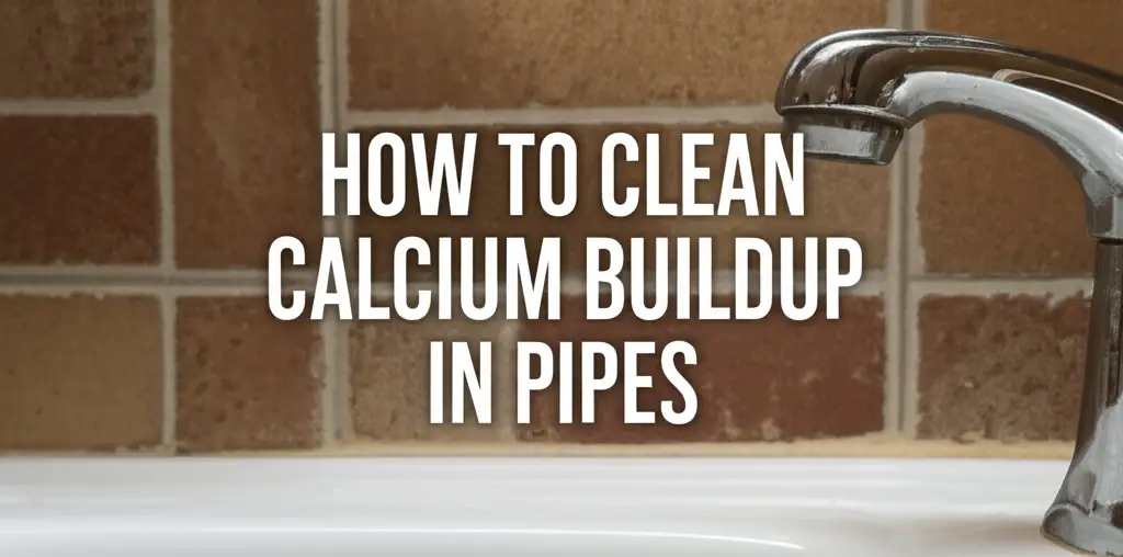 How To Clean Calcium Buildup In Pipes