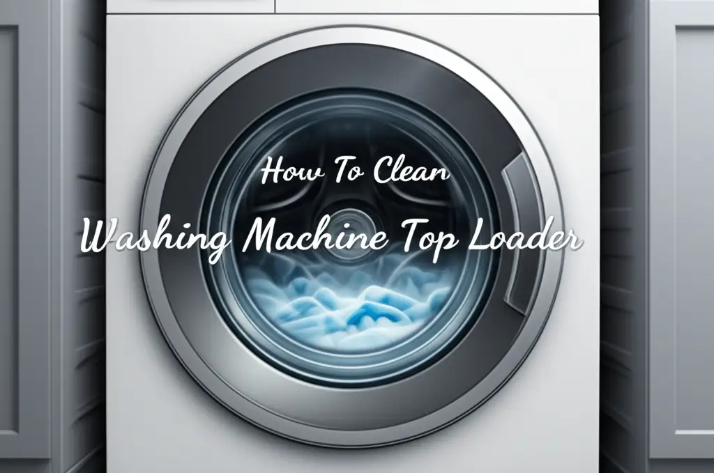 How To Clean Washing Machine Top Loader