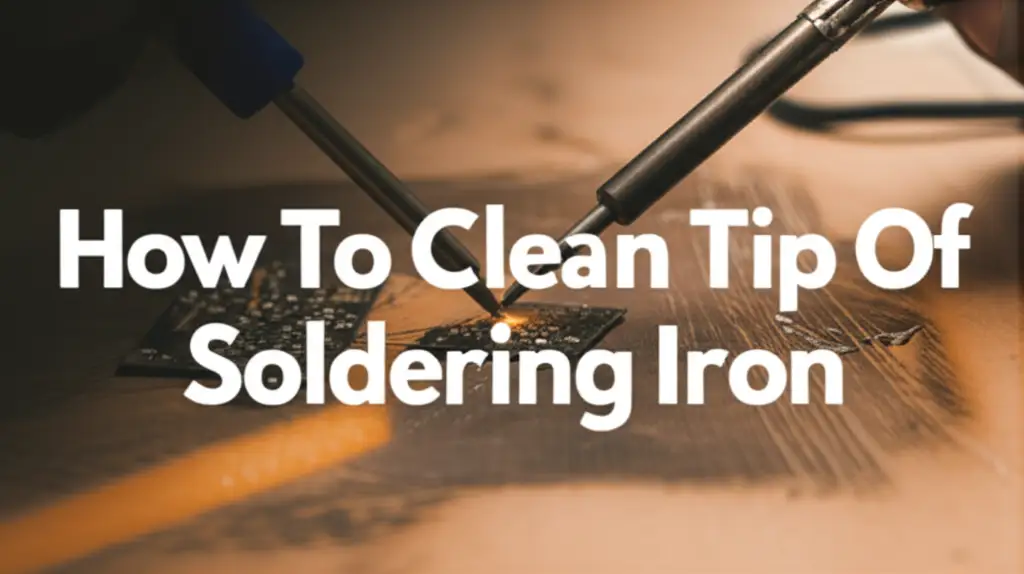 Learn how to effectively clean tip of soldering iron. Remove flux, oxidation, and residue for perfect solder joints and longer tool life. Essential guide inside.