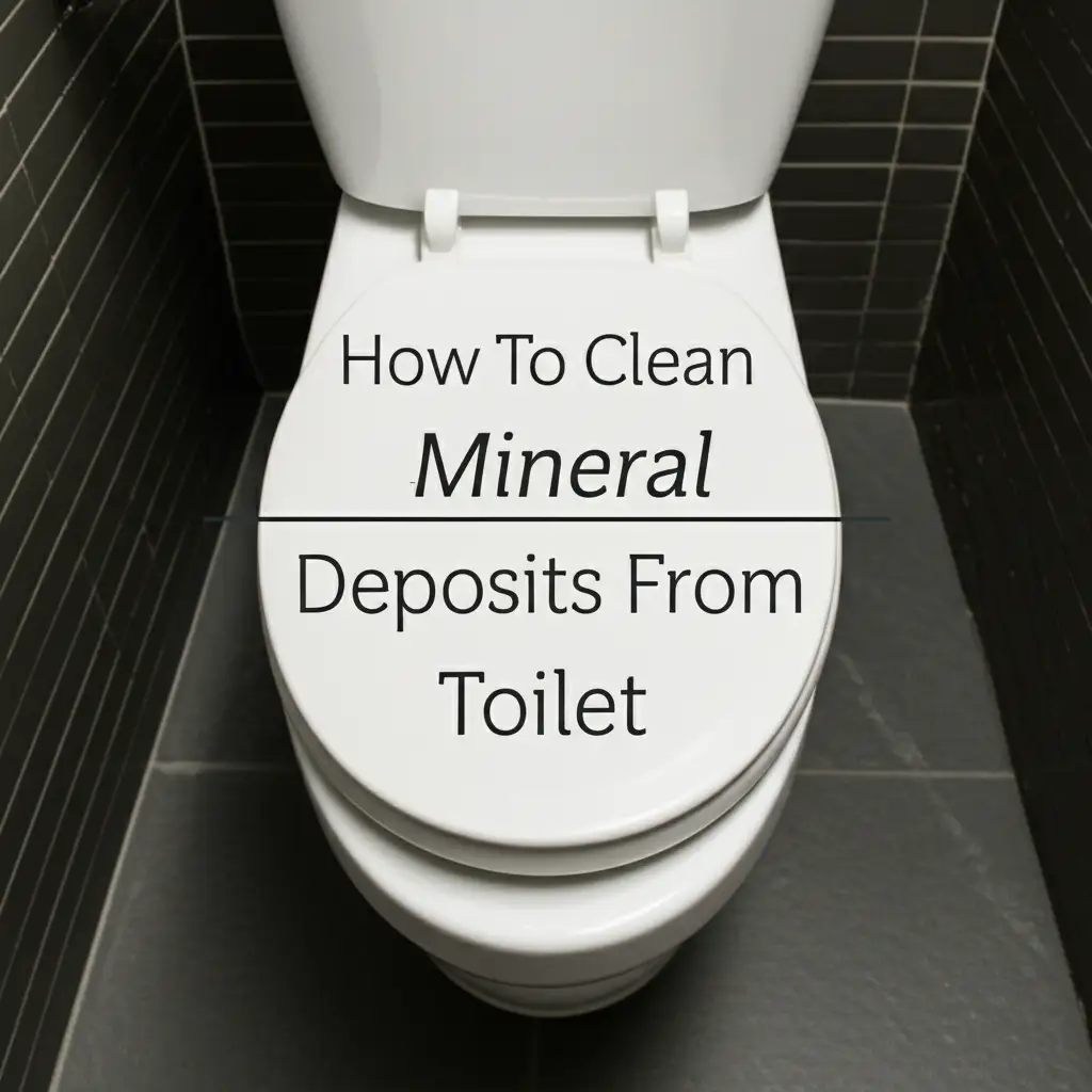 How To Clean Mineral Deposits From Toilet