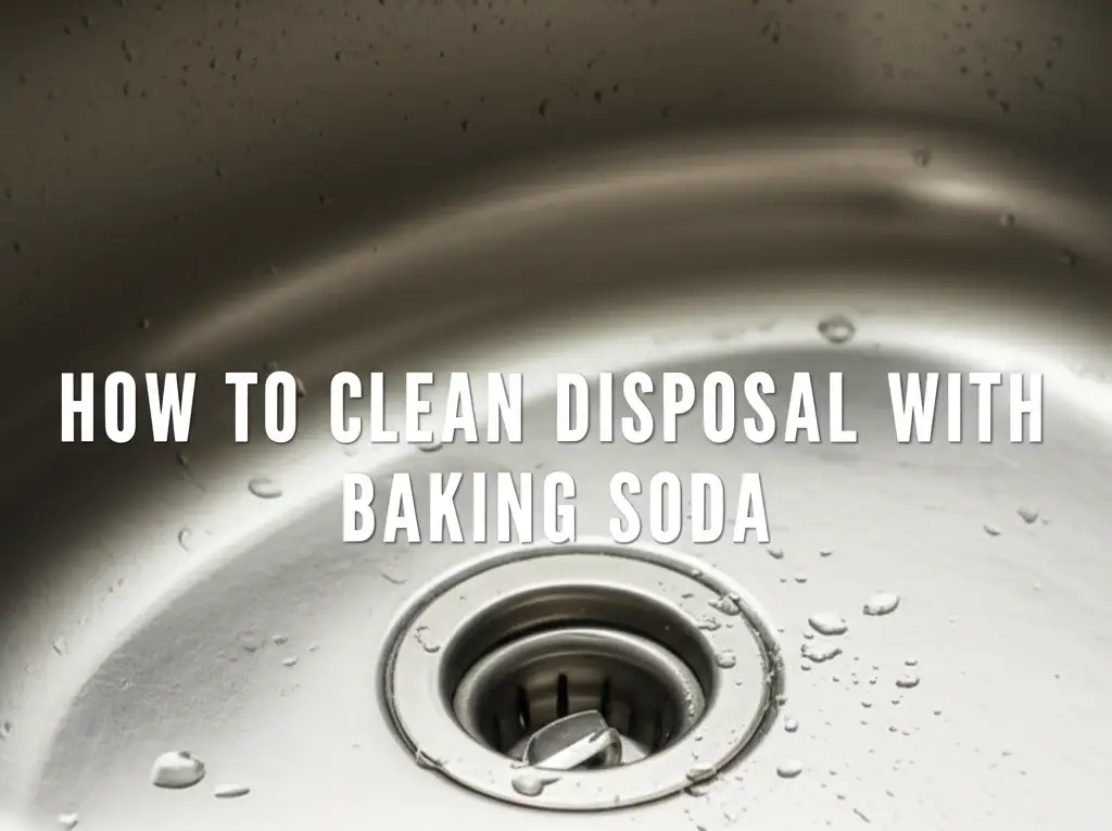 How To Clean Disposal With Baking Soda