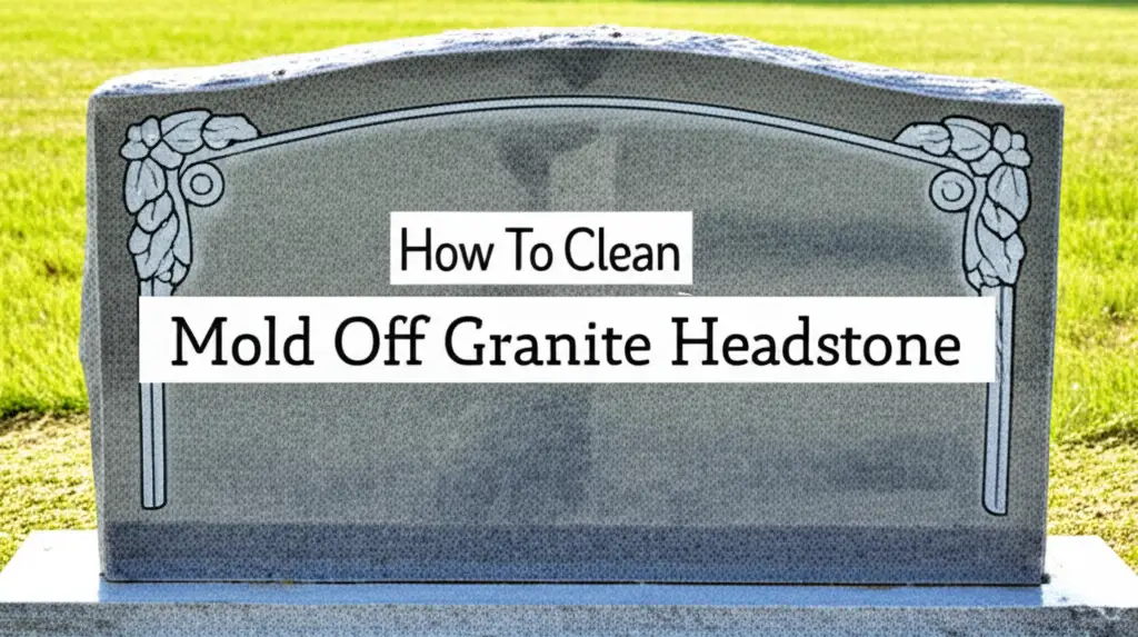 How To Clean Mold Off Granite Headstone