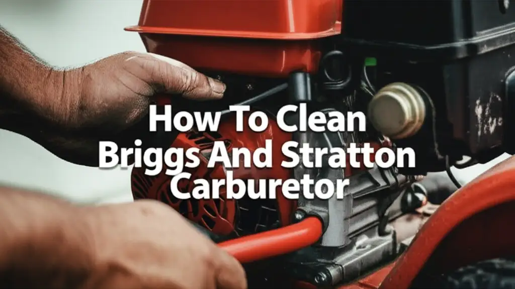 How To Clean Briggs And Stratton Carburetor