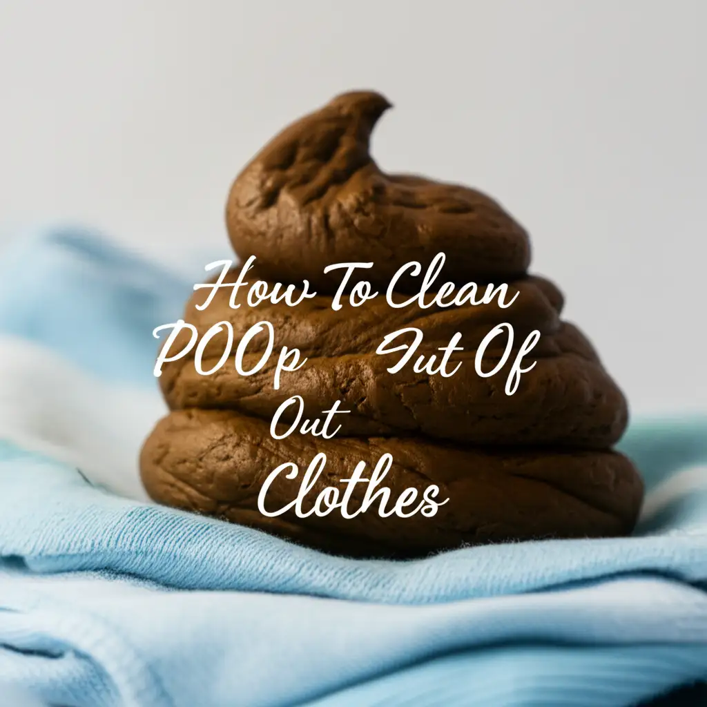 How To Clean Poop Out Of Clothes