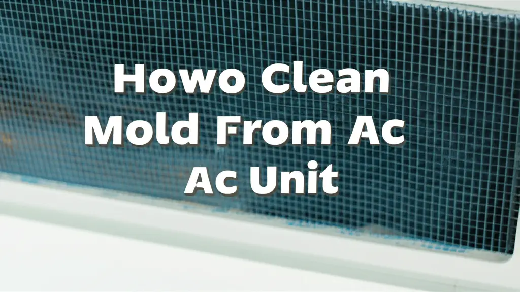 How To Clean Mold From Ac Unit