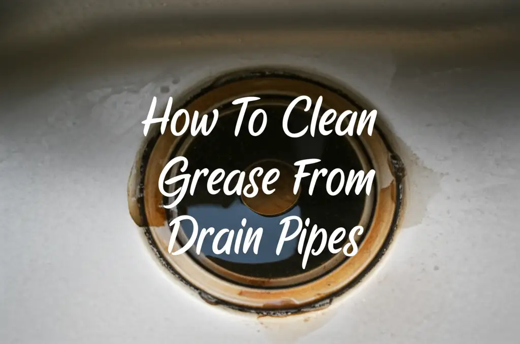 How To Clean Grease From Drain Pipes