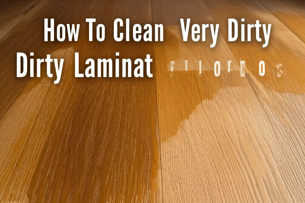 How To Clean Very Dirty Laminate Floors