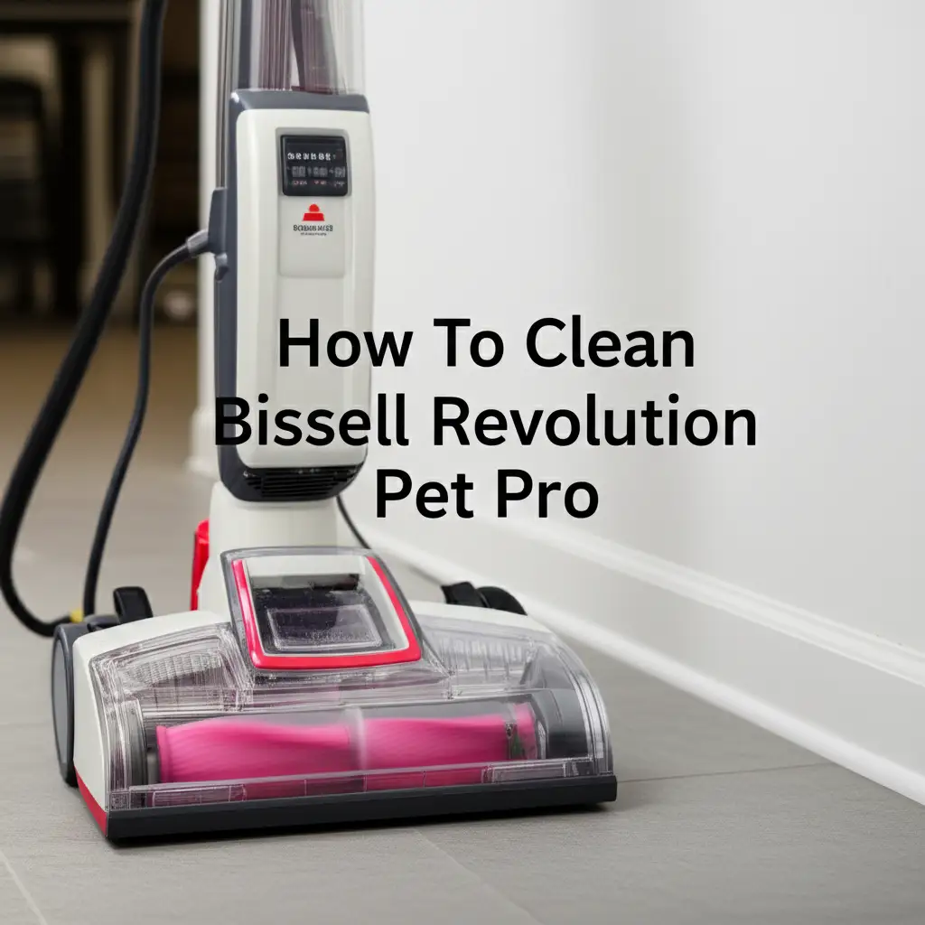 How To Clean Bissell Revolution Pet Pro